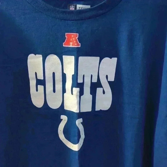 NFL AFC Indianapolis Colts tshirt, XL, blue and white - Picture 3 of 6